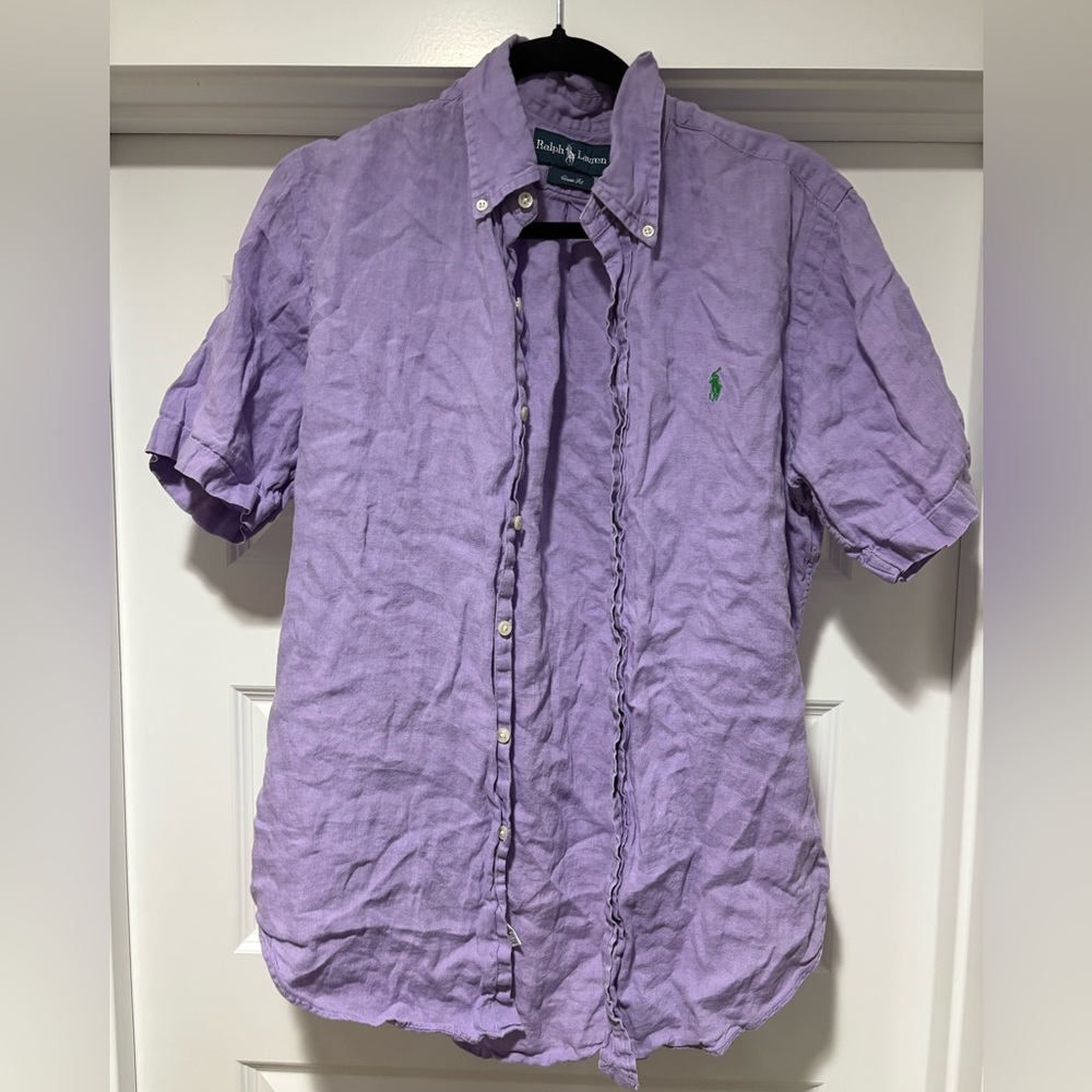 Polo Ralph Lauren short sleeve button down shirt